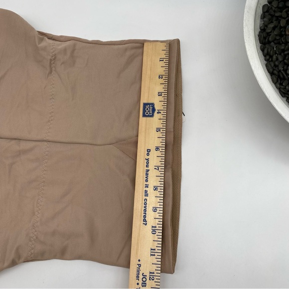 Miraclesuit Sheer Extra Firm Shaping High Waist Thong Stucco XL (Women's 14-16) - Picture 6 of 9